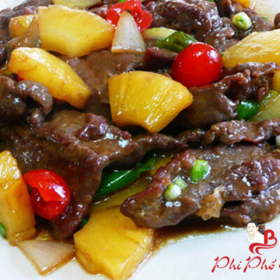 BÒ XÀO CHUA NGỌT / PHẦN