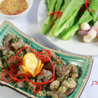 GỎI TÔM ĐẤT/PHẦN