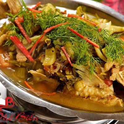 CÁ CHÉP OM DƯA / LẠNG