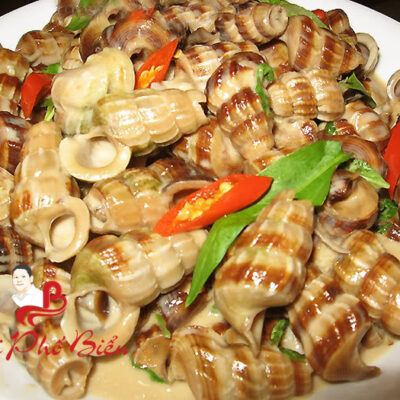 ỐC LEN XÀO DỪA / PHẦN