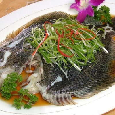 CÁ BƠN HẤP HỒNG KONG / LẠNG