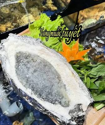 CÁ MÚ ÚT NƯỚNG MUỐI TUYẾT / LẠNG