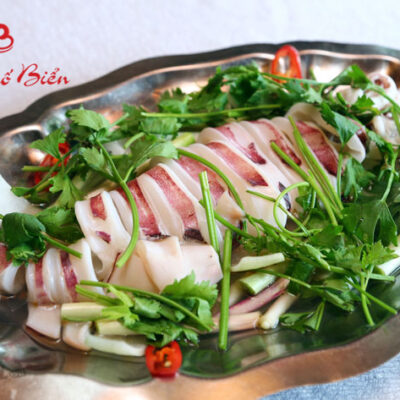 MỰC ỐNG HẤP GỪNG / PHẦN