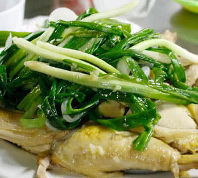 GÀ TA HẤP MUỐI / CON