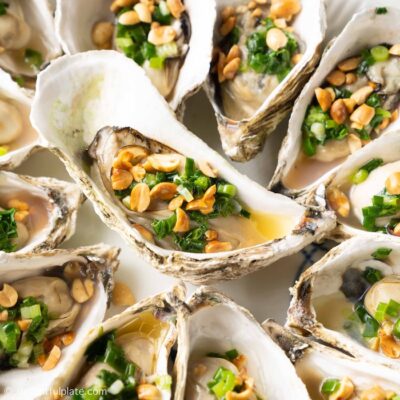 HÀU NƯỚNG MỠ HÀNH / CON