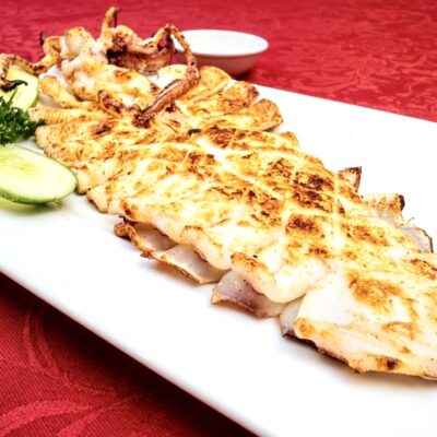 MỰC ỐNG 2 NẮNG NƯỚNG MUỐI ỚT / PHẦN