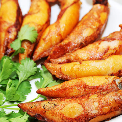 MỰC TRỨNG CHIÊN DÒN / PHẦN