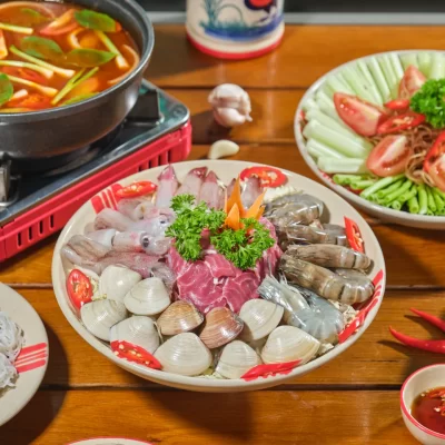 LẨU HẢI SẢN / CÁI
