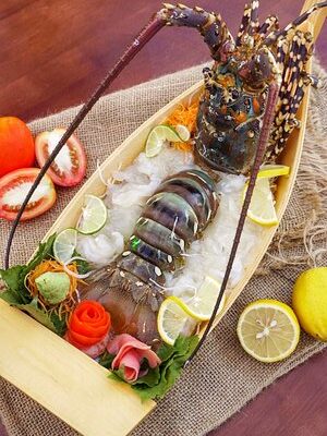 TÔM HÙM BABY SASHIMI / LẠNG