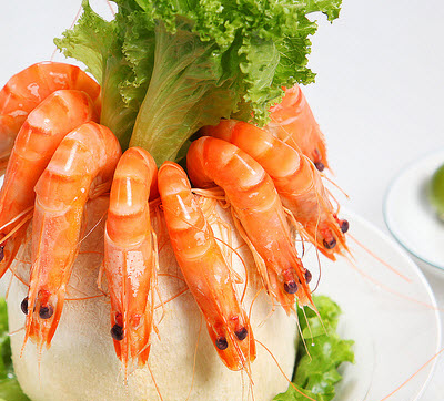 TÔM SÚ HẤP NƯỚC DỪA / LẠNG